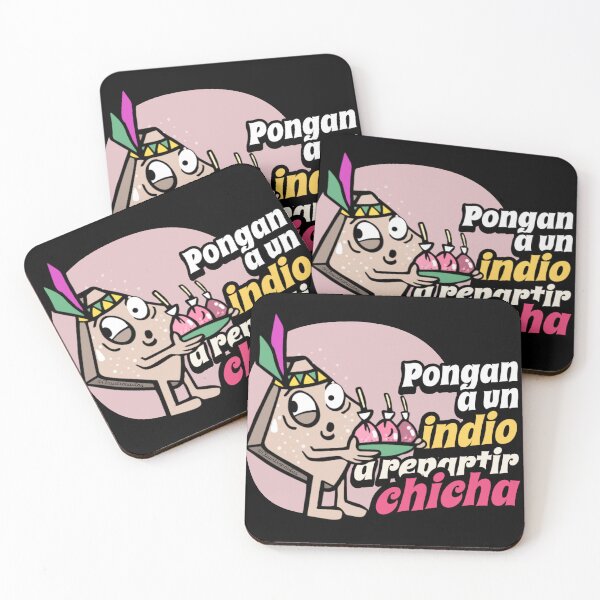 Item preview, Gofio Handing Out Chicha: Pongan a un Indio a Repartir Chicha designed and sold by Claustronautas.