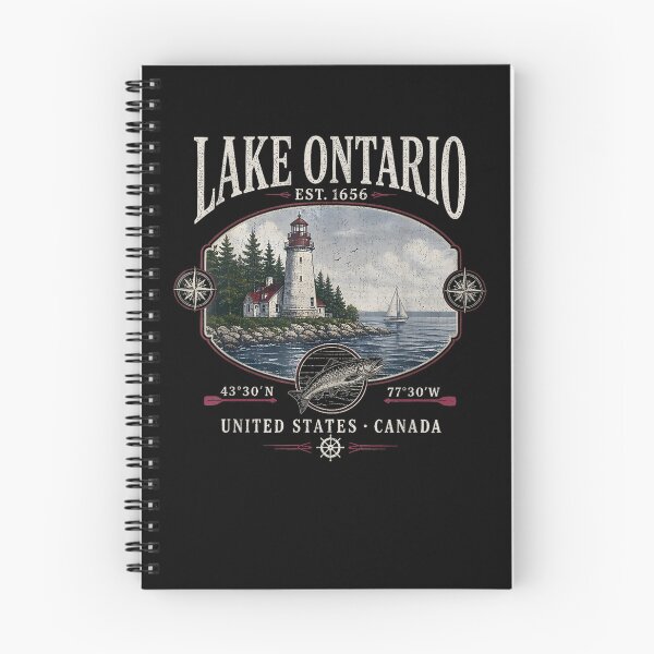 Item preview, Lake Ontario Retro 90's Lake American for Men Women designed and sold by Szartstudios.