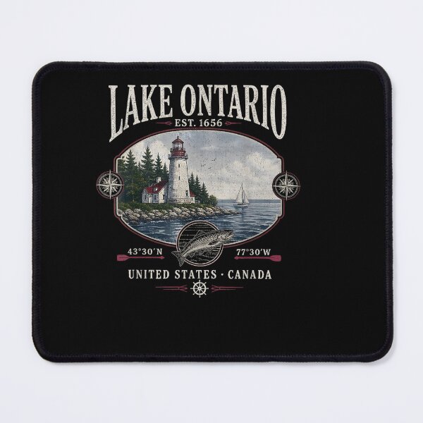 Item preview, Lake Ontario Retro 90's Lake American for Men Women designed and sold by Szartstudios.