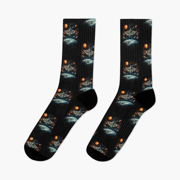 Item preview, orbiting space station above Earth designed and sold by Daily Quirk.