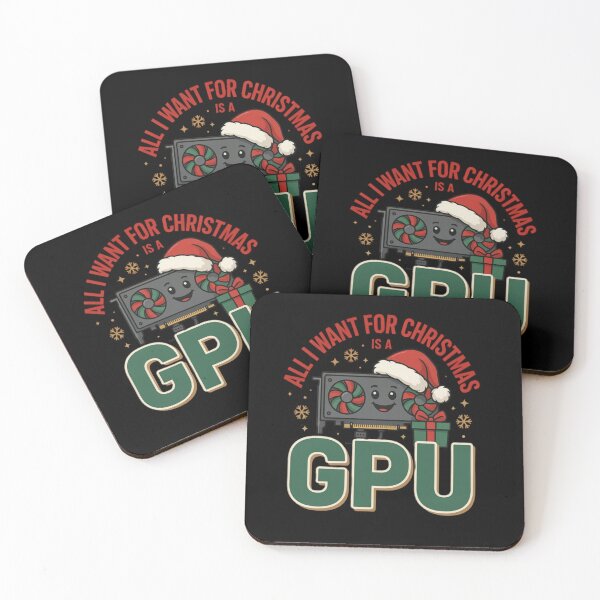 Item preview, All I want for Christmas is GPU, gift pc gamer designed and sold by AW2 Designs.