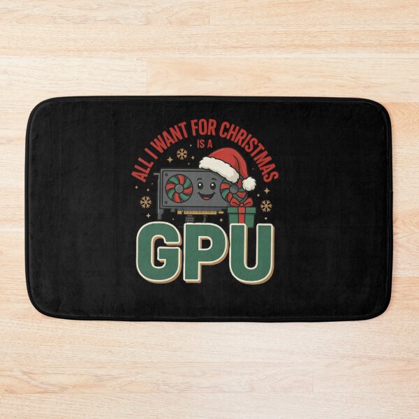 Item preview, All I want for Christmas is GPU, gift pc gamer designed and sold by AW2 Designs.