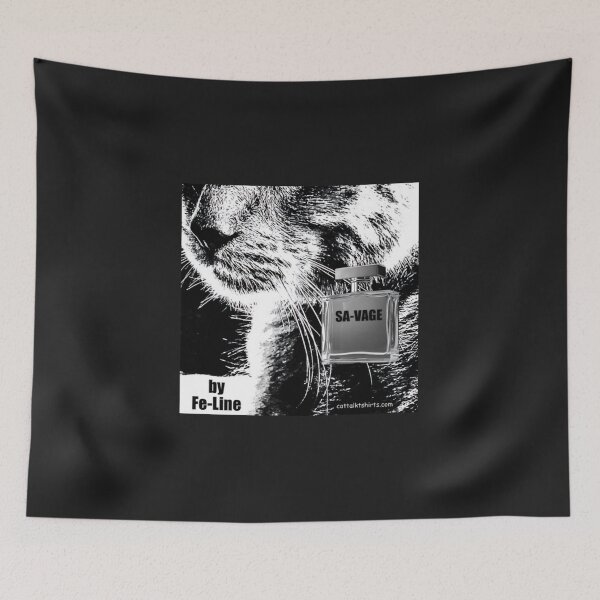 Item preview, Savage by Fe-Line designed and sold by CatTalkTshirts.