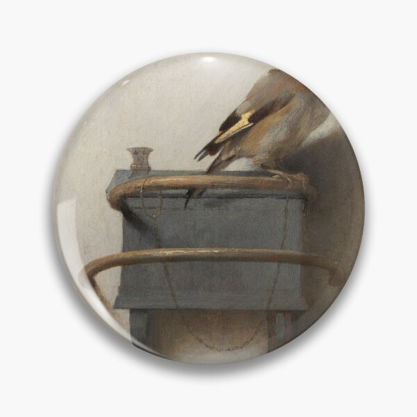 Item preview, Goldfinch Bird Sticker | Vintage Natural History designed and sold by Studio Wildflower.