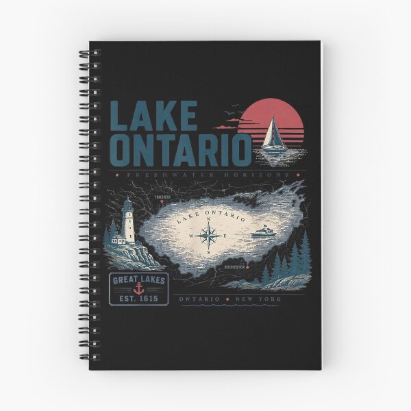 Item preview, Lake Ontario Forever Canada Since 1867 Vintage Lakeside  designed and sold by PladypooZztrt.
