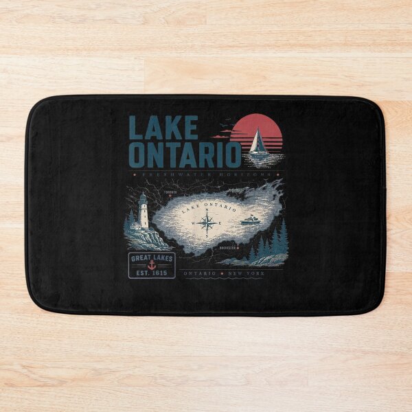Item preview, Lake Ontario Forever Canada Since 1867 Vintage Lakeside  designed and sold by PladypooZztrt.