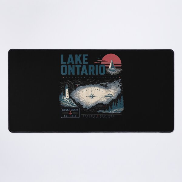 Item preview, Lake Ontario Forever Canada Since 1867 Vintage Lakeside  designed and sold by PladypooZztrt.