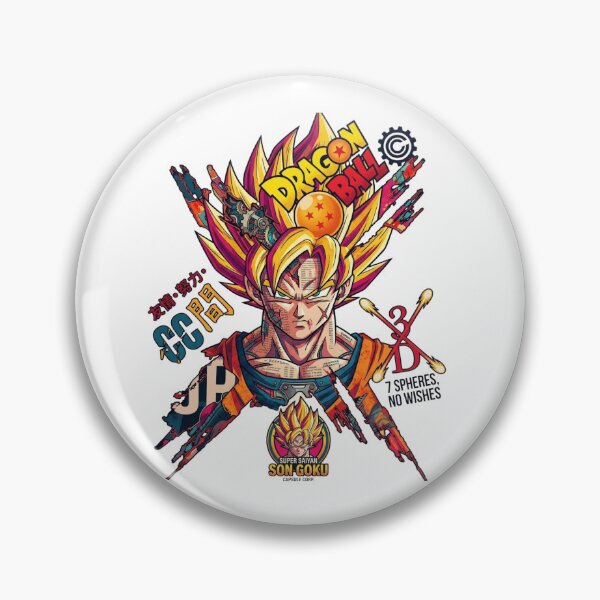 Item preview, Goku Super Saiyan Fusion Cybernetic Dragon Ball Art designed and sold by FreakToons.