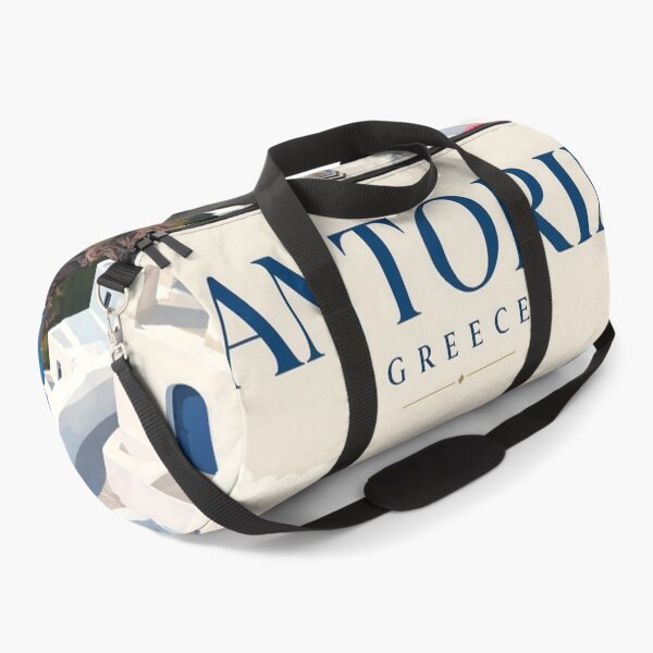 Item preview, Santorini Greece Minimalist Travel Poster Blue Dome designed and sold by JIGUWORLD.