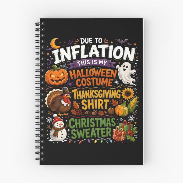 Item preview, Due To Inflation Halloween Costume Thanksgiving Christmas designed and sold by Mostafa ElHusseiny.
