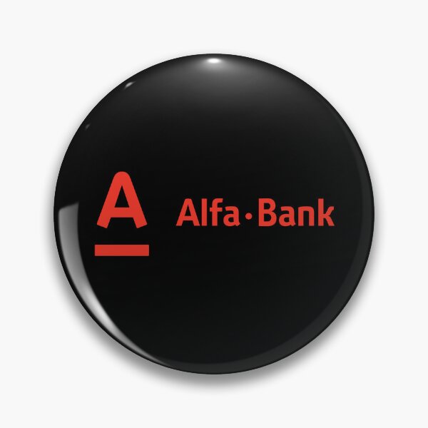 Item preview, Alfa Bank Official Red Corporate Logo designed and sold by tylercok.