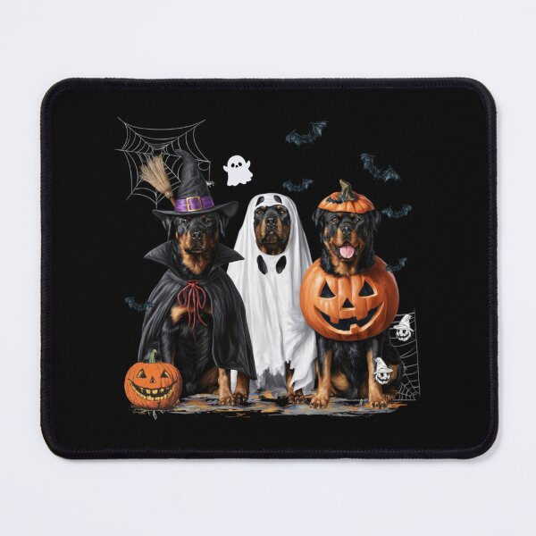 Item preview, Spooky Ghost Rottweiler Pumpkin Halloween Dog Lover designed and sold by Mostafa ElHusseiny.