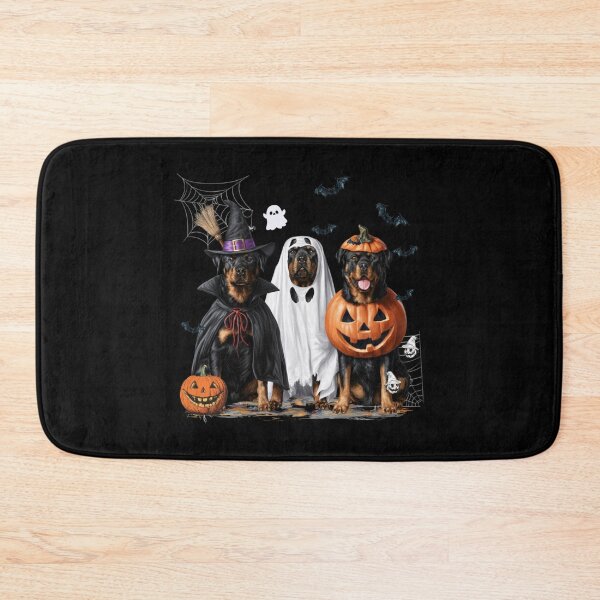 Item preview,  Spooky Ghost Rottweiler Pumpkin Halloween Dog Lover  designed and sold by Mostafa ElHusseiny.