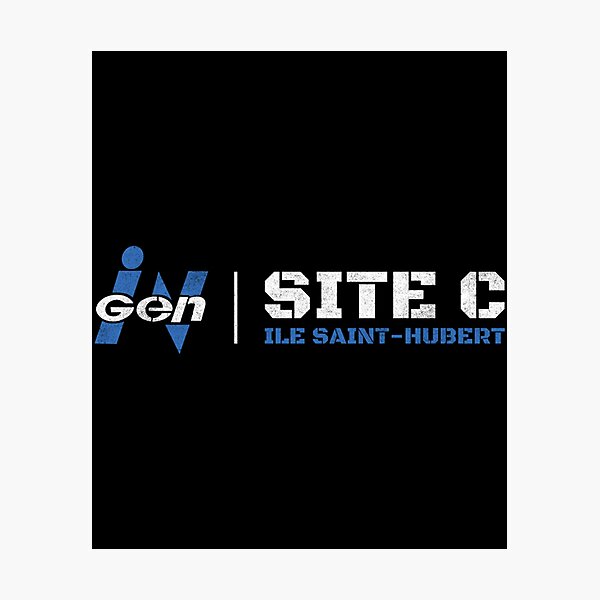 Item preview, Ingen Site C Ile Saint-Hubert designed and sold by CaitlnArtUS.