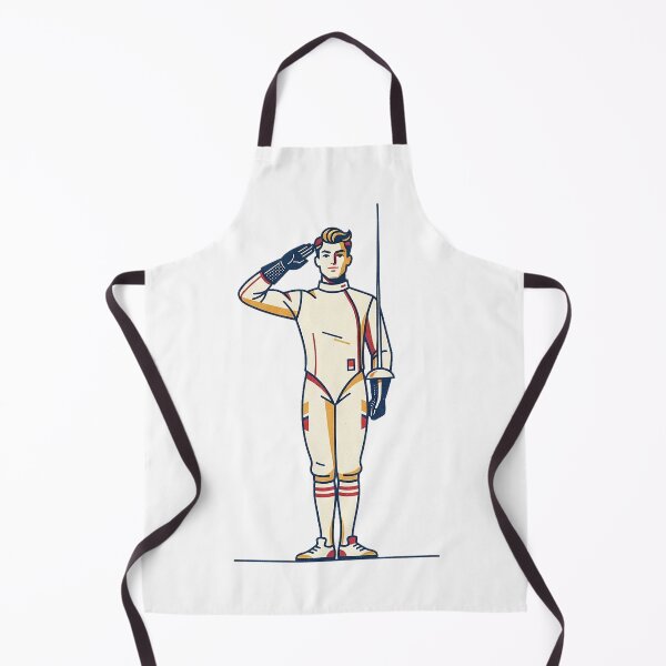 Item preview, Fencer Salute Screenprint designed and sold by eduardoroa22.