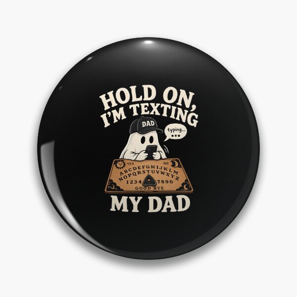 Item preview, Hold On I’m Texting My Dad, Halloween Gifts Ouija  designed and sold by Lina Caro.