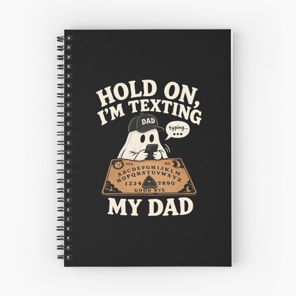 Item preview, Hold On I’m Texting My Dad, Halloween Gifts Ouija  designed and sold by Lina Caro.