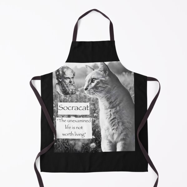 Aperçu de l'œuvre Socracat créée et vendue par CatTalkTshirts.