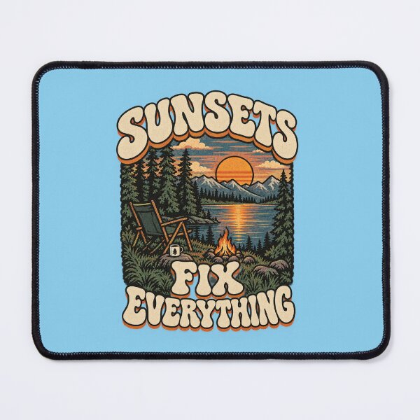 Item preview, SUNSETS FIX EVERYTHING designed and sold by thatskawaii.