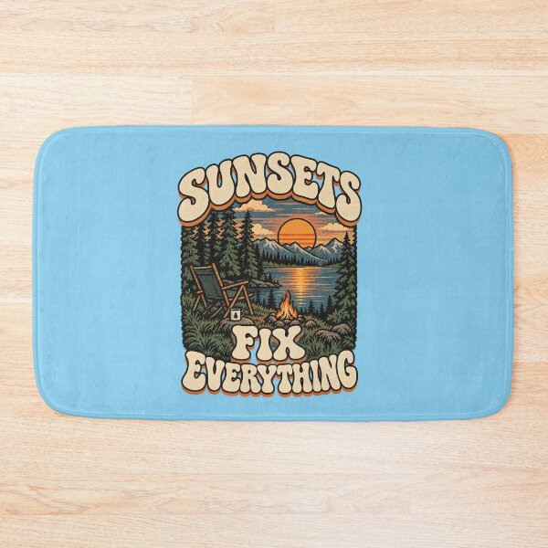 Item preview, SUNSETS FIX EVERYTHING designed and sold by thatskawaii.