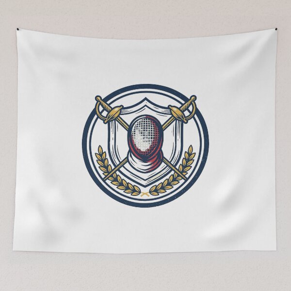 Item preview, Fencing Mask Blades Crest designed and sold by eduardoroa22.
