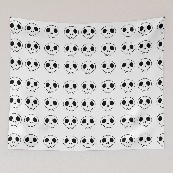 Item preview, Happy Skull designed and sold by AmongTheWillows.
