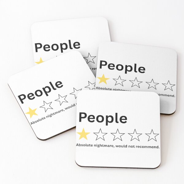 Item preview, People One Star Review Shirt, Funny Introvert Graphic Tee, Sarcastic People Humor Comfort Colors T-Shirt Gift for Friends designed and sold by faridman.