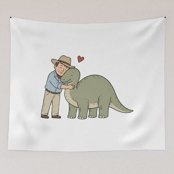Item preview, RIP Sam Neill aka Dr. Alan Grant & Dinosaur designed and sold by CaitlnArtUS.