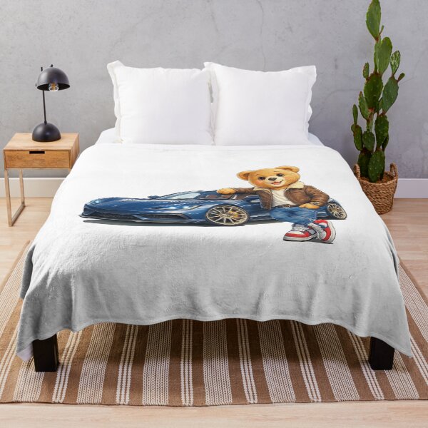 Item preview, Cool Teddy Bear Sports Car Adventure designed and sold by Shapes-Mania.