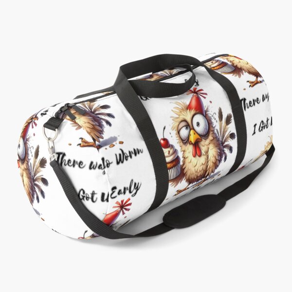 Item preview, I Got Up Early There Was No Worm – Sarcastic Bird Humor designed and sold by Szpaku desart .