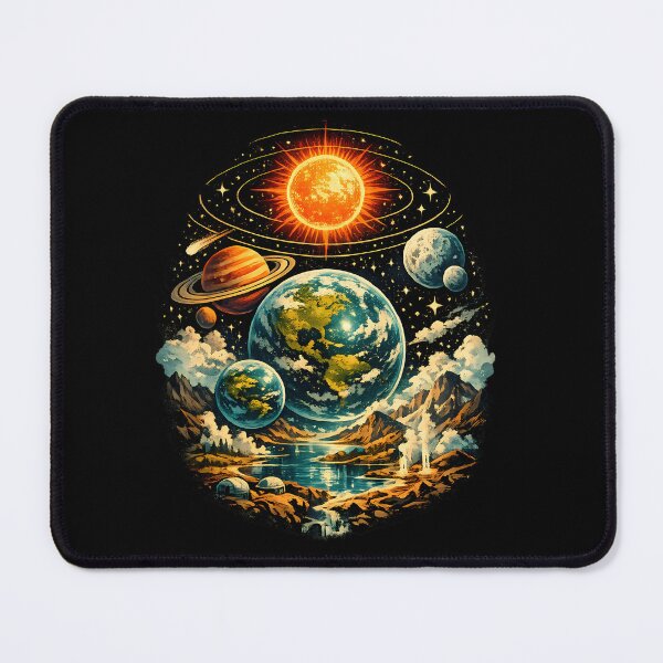 Item preview, Concept of a habitable exoplanetary system designed and sold by Daily Quirk.