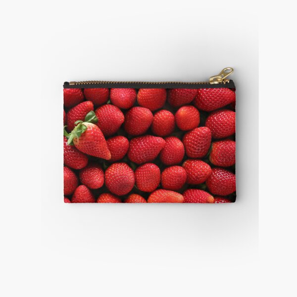 Item preview, Fresh Strawberries Close Up, Food Macro Photography designed and sold by PrettyAround.