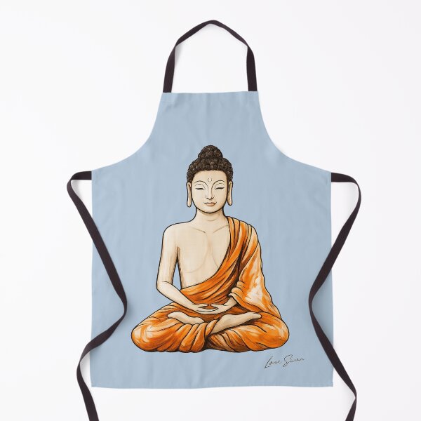 Item preview, BUDDHA | Inner Peace Artwork | Powder Blue Edition | Lana Swan designed and sold by Baroness Swan.