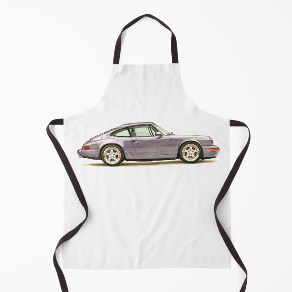 Item preview, Vintage Purple Porsche 911 964 Watercolor designed and sold by blackdogshop.