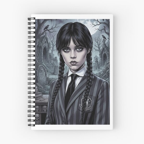 Item preview, Wednesday Addams – Luxury Gothic Rich Girl Mercredi  designed and sold by shopiLarim.