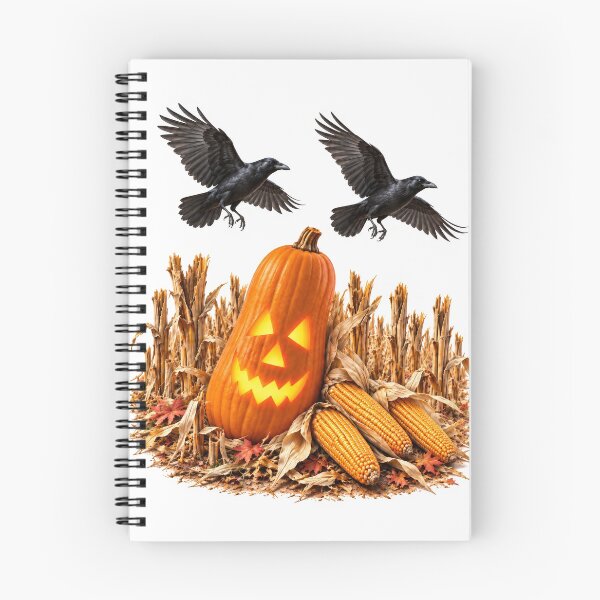 Item preview, Halloween Harvest with Ravens designed and sold by DansCreations42.