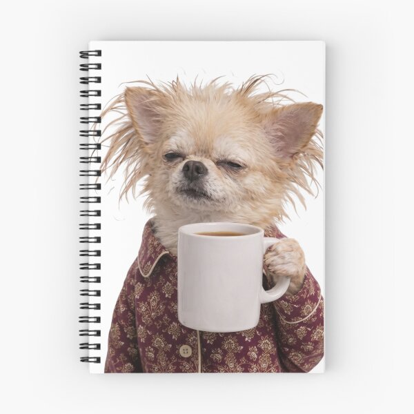 Item preview, Funny Dogs Coffee Pajamas – Sleepy Dog Lover Design designed and sold by TeeStyle.mr.
