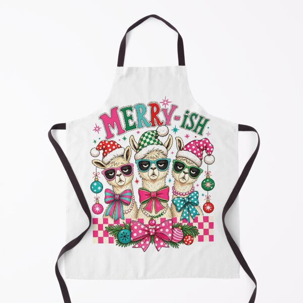 Item preview, Merry-ish Grumpy Llama Christmas Retro Sunglasses Funny Holiday designed and sold by DYAFLK.