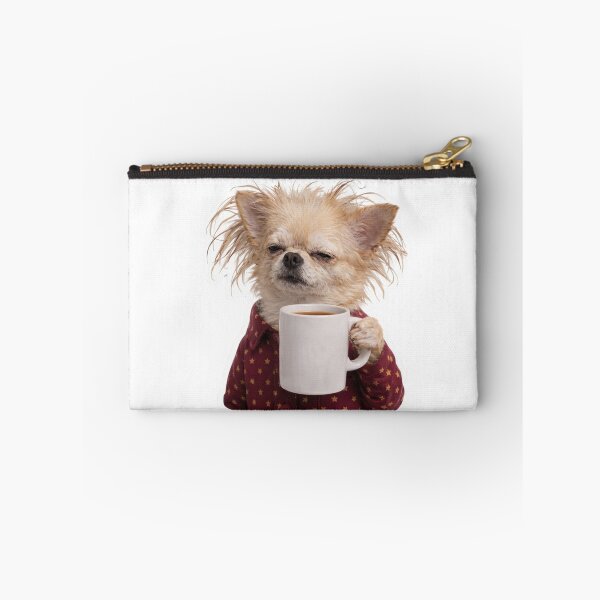 Item preview, Funny Dogs Coffee Pajamas – Sleepy Dog Lover Design designed and sold by TeeStyle.mr.