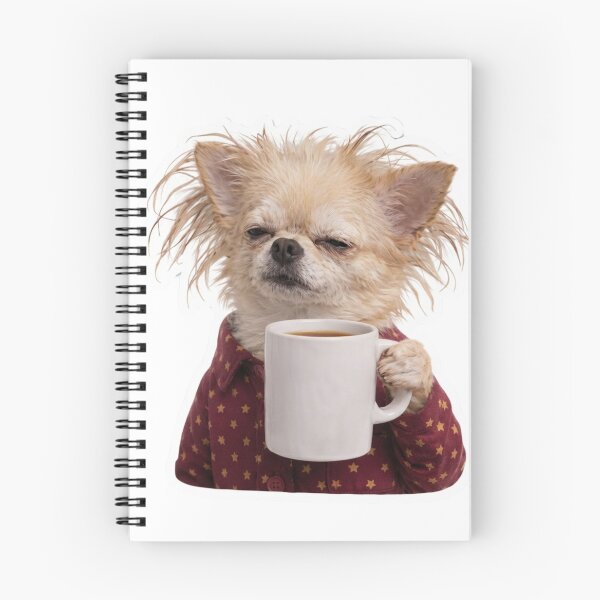Item preview, Funny Dogs Coffee Pajamas – Sleepy Dog Lover Design designed and sold by TeeStyle.mr.
