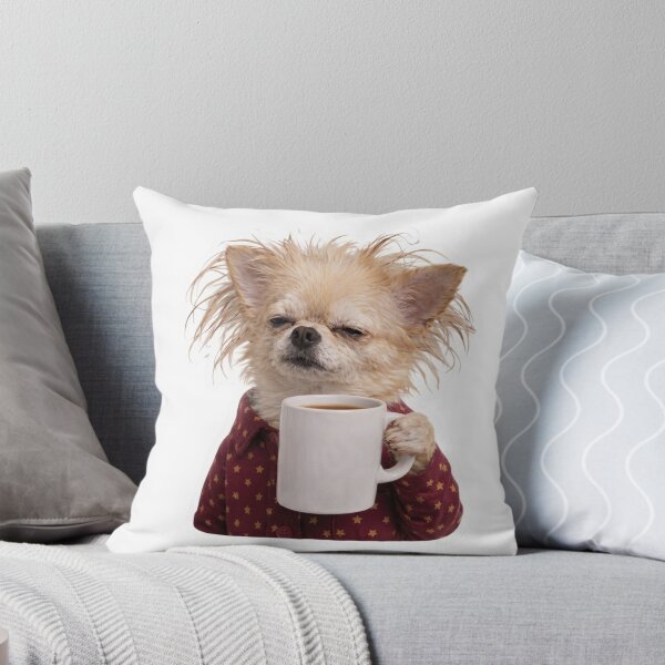 Item preview, Funny Dogs Coffee Pajamas – Sleepy Dog Lover Design designed and sold by TeeStyle.mr.