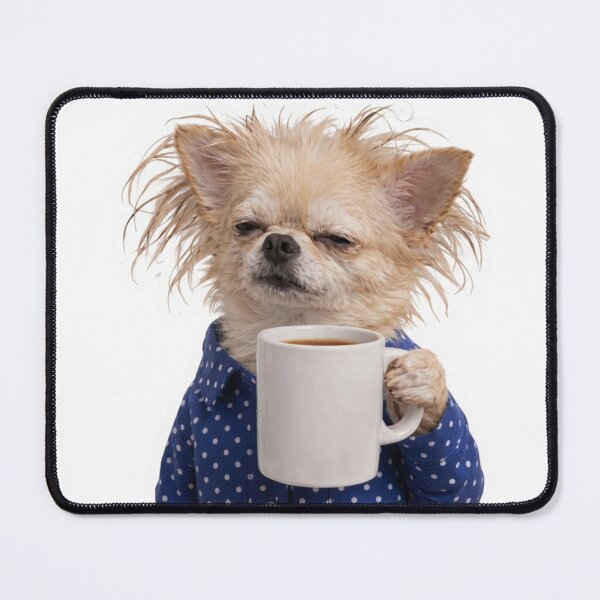 Item preview, Funny Dogs Coffee Pajamas – Sleepy Dog Lover Design designed and sold by TeeStyle.mr.