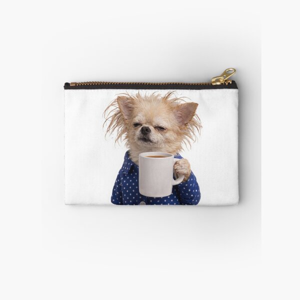 Item preview, Funny Dogs Coffee Pajamas – Sleepy Dog Lover Design designed and sold by TeeStyle.mr.