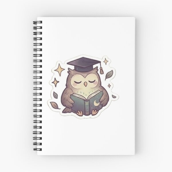 Item preview, Celestial Scholar Owl Reading Magic Book designed and sold by GeniusCorner.