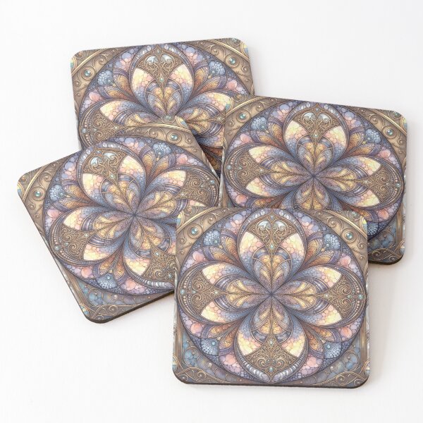 Item preview, Celestial Art Nouveau Mandalas designed and sold by Frackxion.