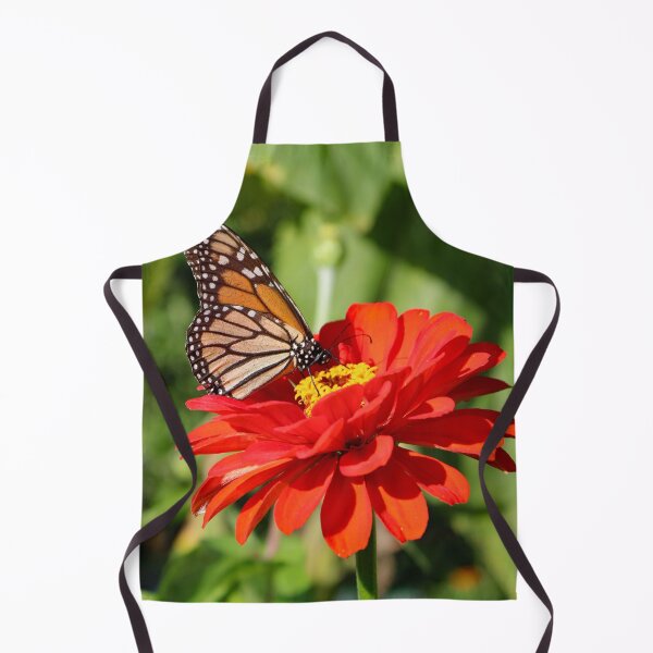 Item preview, Monarch butterfly on a zinna designed and sold by kristana.