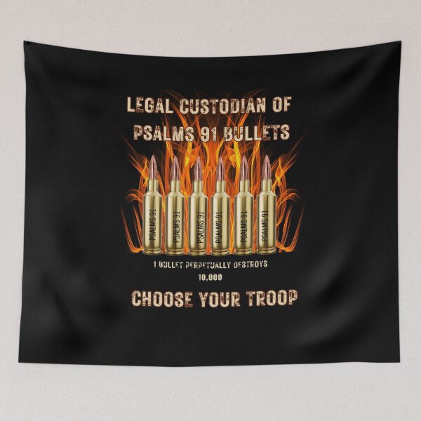 Item preview, Psalm 91 Bullets Spiritual Warfare Design designed and sold by Anita Ohulo.
