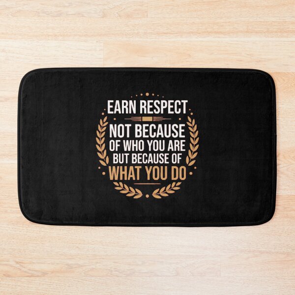Item preview, Earn respect  designed and sold by Mr.K.