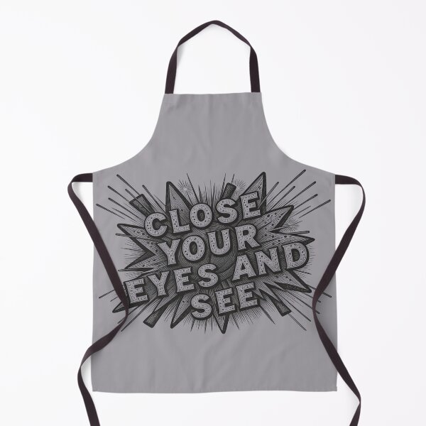 Item preview, Close Your Eyes and See – Inspirational Vision Quote designed and sold by GoGreenlove.