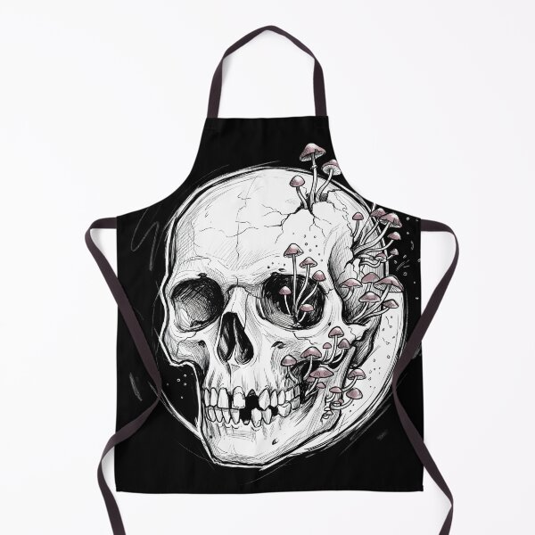 Item preview, Mushrooms Growing From a Skull designed and sold by MisteryDesigner.